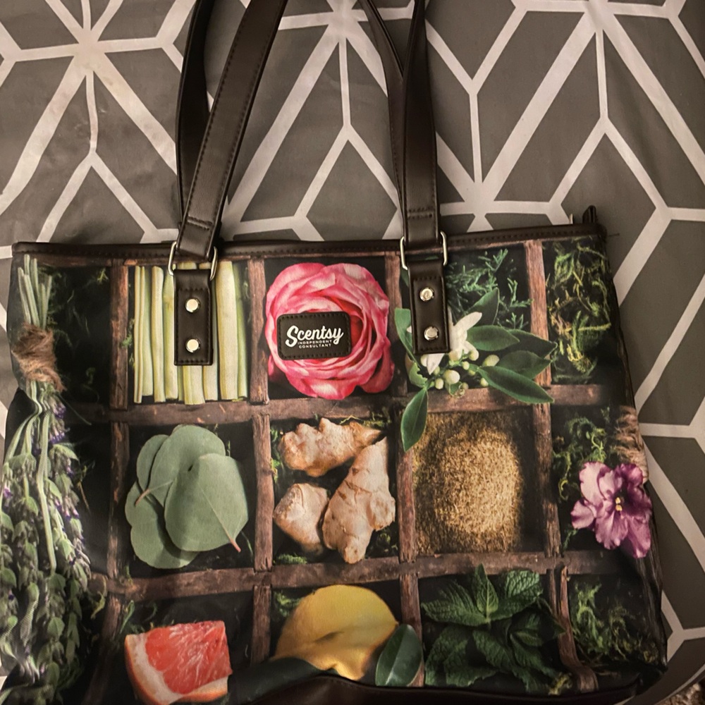 Scentsy Black Tote Bag Versatile and Stylish